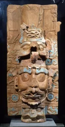 Palenque, kadzidło, późny okres klasyczny, 600-900 ne (terakota) (tył 310199)